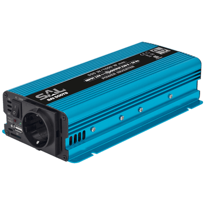 SAL Adapter 12V na 220V, snaga 500/1000W, USB port - SAI 500TS