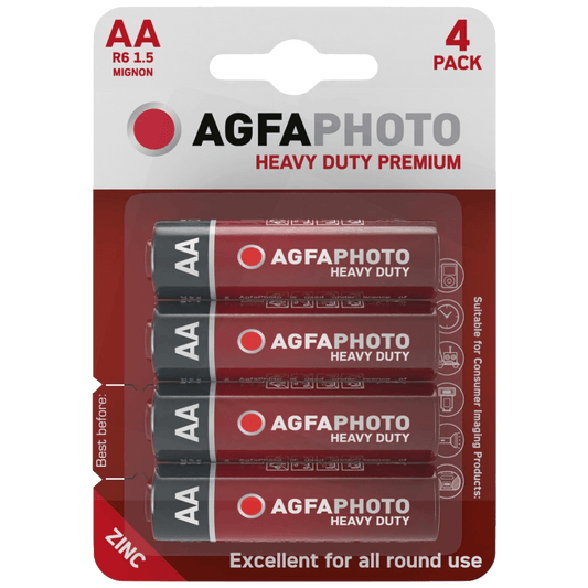 Agfa Zinc baterije, AA, 1.5 V, blister 4 kom. - AA B4