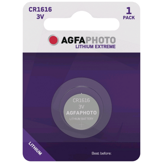 Agfa Baterija litijska, CR1616, 3V, dugmasta, blister 1 kom. - CR1616 B1