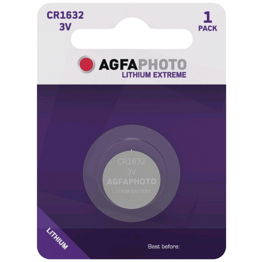 Agfa Baterija litijska, CR1632, 3V, dugmasta, blister 1 kom. - CR1632 B1