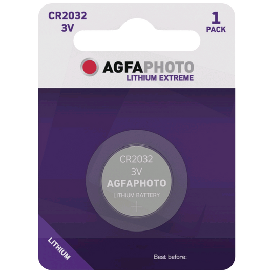 Agfa Baterija litijska, CR2032, 3V, dugmasta, blister 1 kom. - CR2032 B1