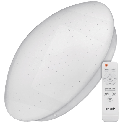 Avide Plafonjera sa daljinskim upravljačem,LED,80W, 4800lm,5000K - ACLOCCT-80W-R-ST