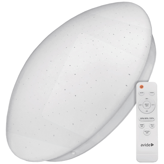Avide Plafonjera sa daljinskim upravljačem,LED,80W, 4800lm,5000K - ACLOCCT-80W-R-ST