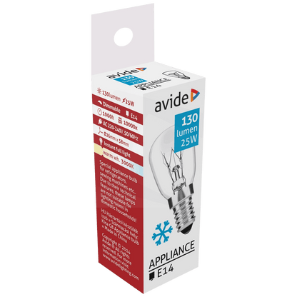 Avide Sijalica za frižider, LED 25W, E14, 3000K, IP20 - Cooling Bulb 25W E14