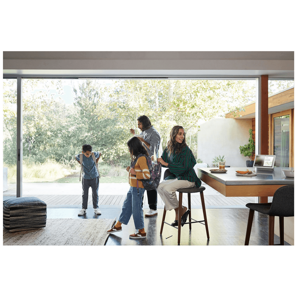 Google Pametni 7" zaslon, Google Assistant, WiFi, Bluetooth - Google Nest Hub 2 Chiaro Chalk