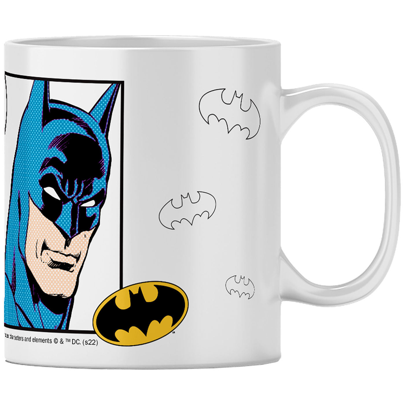 DC Šolja, Batman, 330 ml - Batman 056 DC White mug