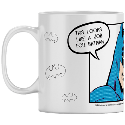 DC Šolja, Batman, 330 ml - Batman 056 DC White mug