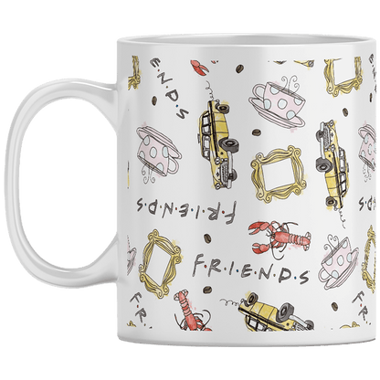 Friends Šolja, Friends, 330 ml - Friends 041 Friends Black mug