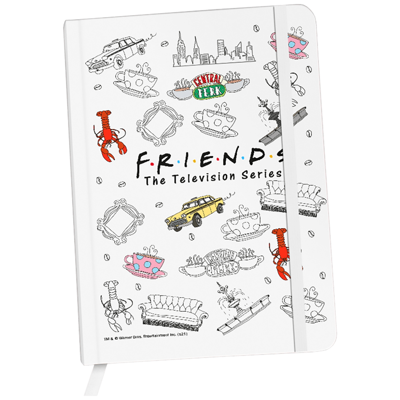 Friends Rokovnik, Friends, A5, 96 listova - Notes Friends 011
