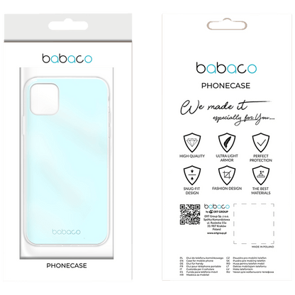 Babaco Maska za Samsung A22 5G, Light Blue - Classic 003 Samsung A22 5G Light Bl
