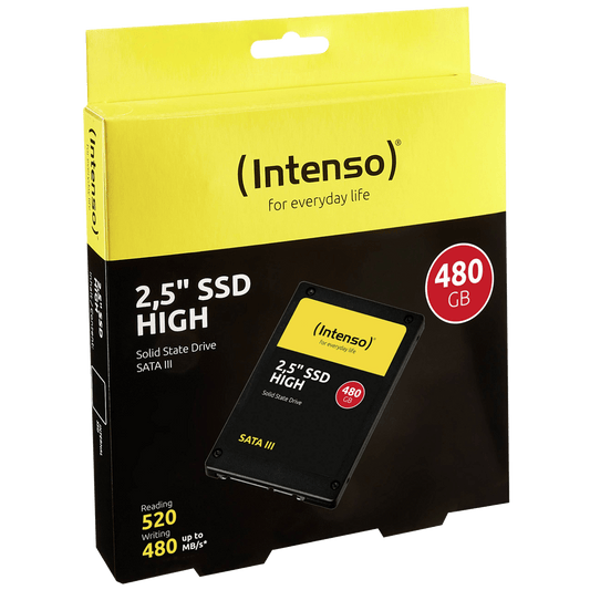 (Intenso) SSD Disk 2.5", kapacitet 480GB, SATA III High - SSD-SATA3-480GB/High