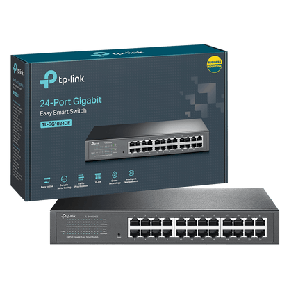 TP-LINK 24-Portni switch, 24 x 10/100/1000 Mbps - TL-SG1024DE