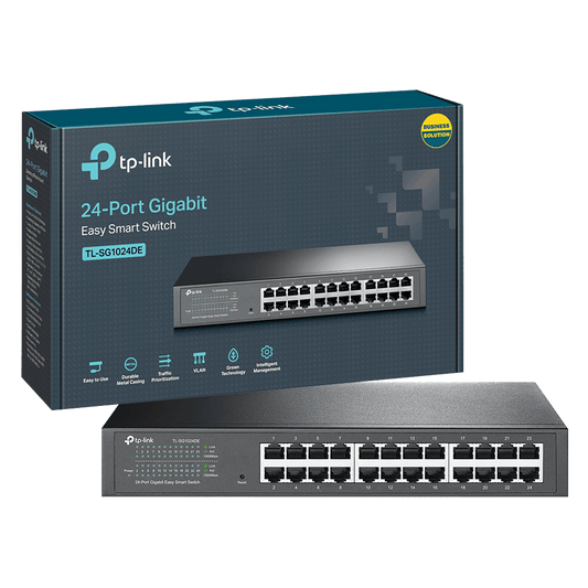 TP-LINK 24-Portni switch, 24 x 10/100/1000 Mbps - TL-SG1024DE