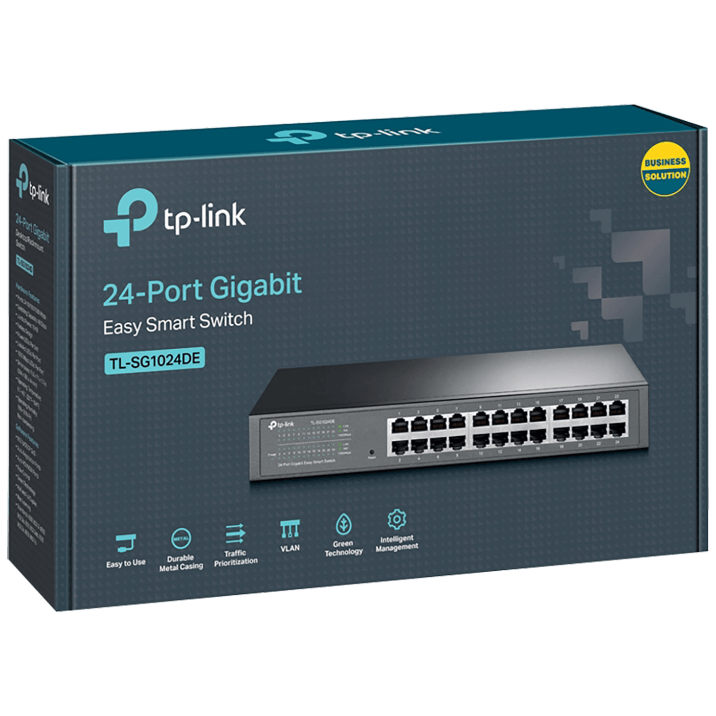 TP-LINK 24-Portni switch, 24 x 10/100/1000 Mbps - TL-SG1024DE