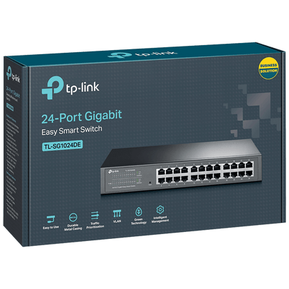 TP-LINK 24-Portni switch, 24 x 10/100/1000 Mbps - TL-SG1024DE