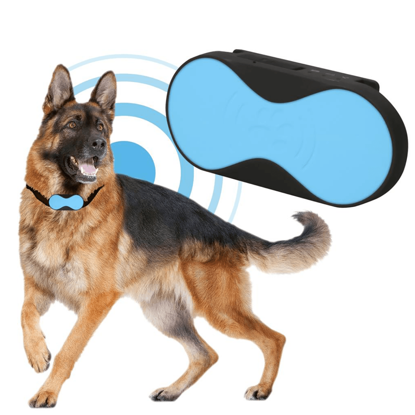 Techmade GPS tracker za kućne ljubimce, pse, plavi - TM-PT690-BL