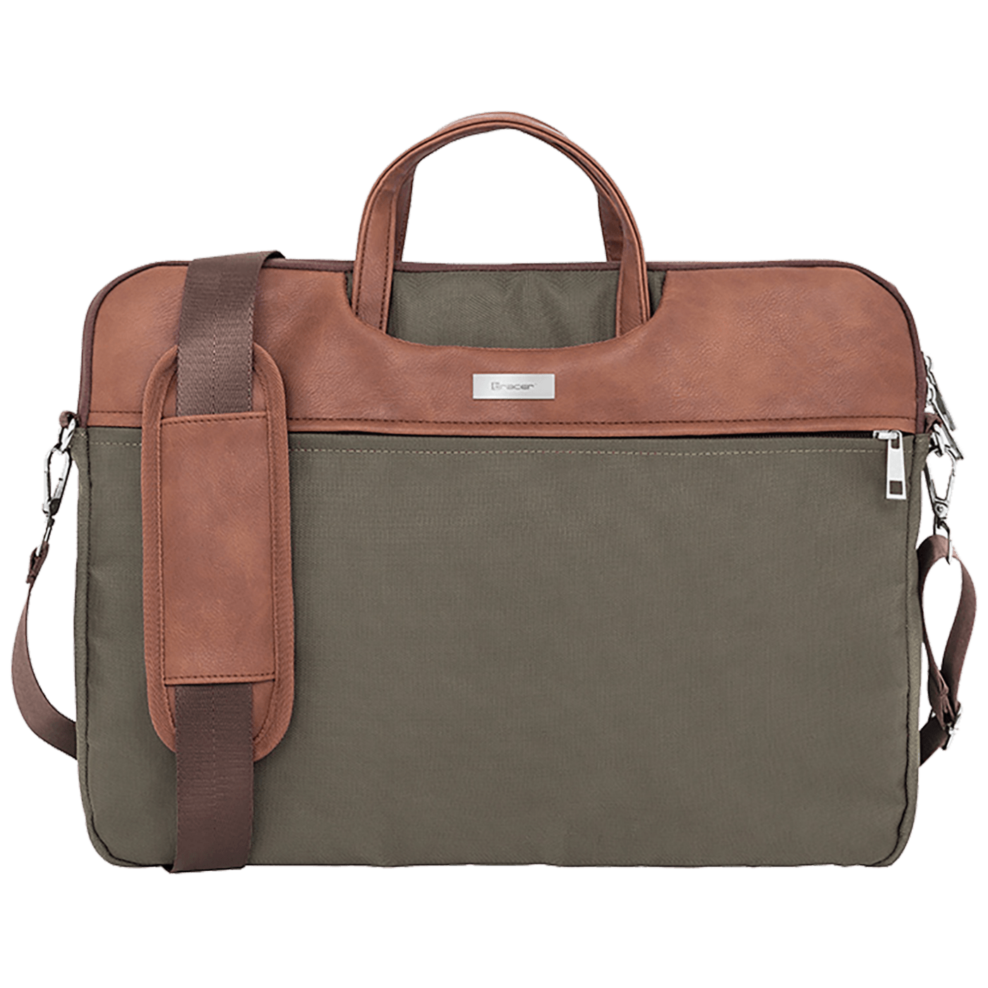 Tracer Torba za laptop 15,6", eko koža, Green PU - NOTEBOOK BAG - GREEN PU