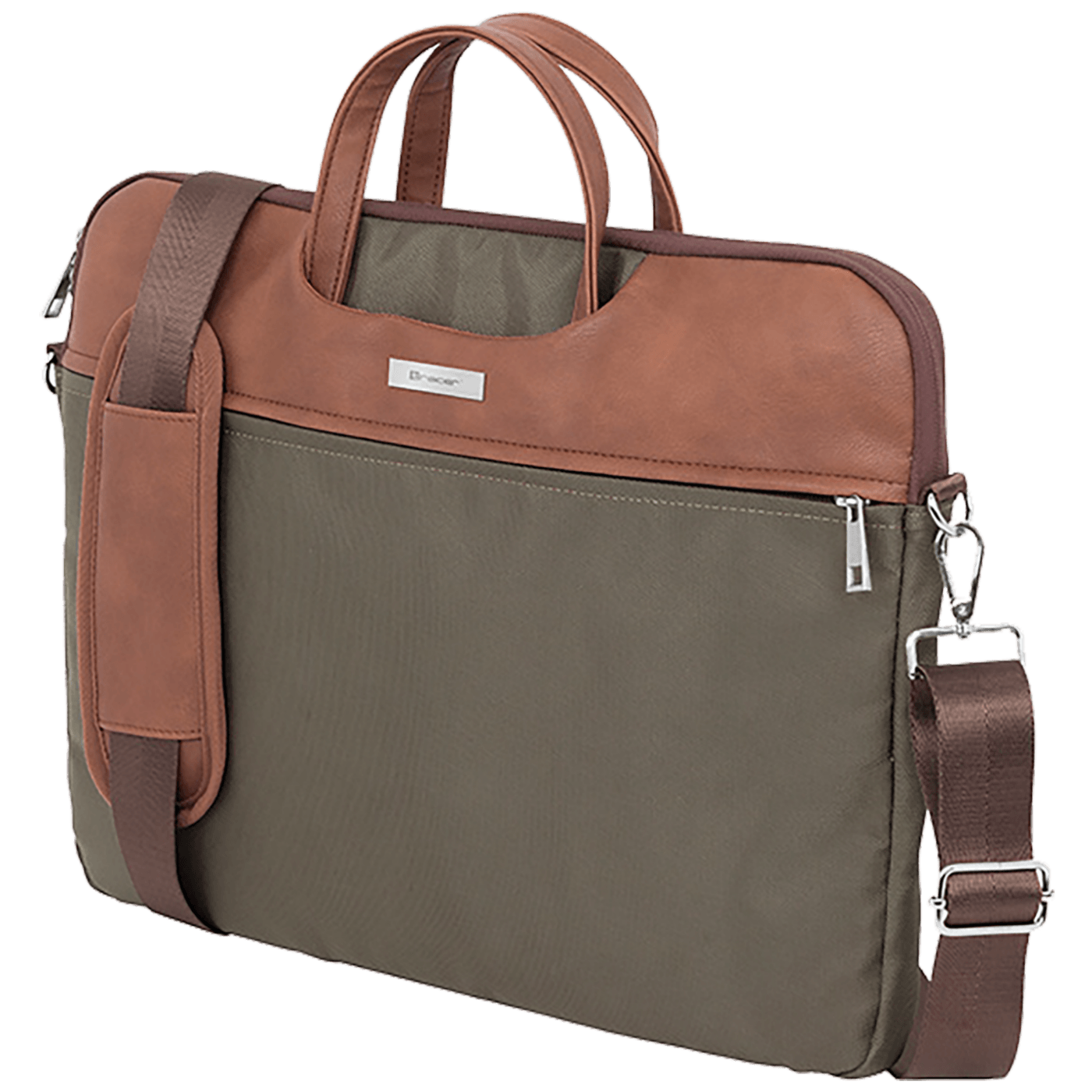 Tracer Torba za laptop 15,6", eko koža, Green PU - NOTEBOOK BAG - GREEN PU