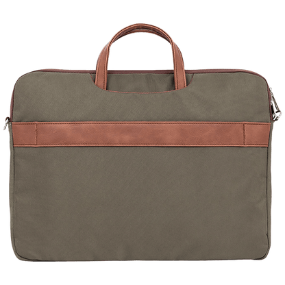 Tracer Torba za laptop 15,6", eko koža, Green PU - NOTEBOOK BAG - GREEN PU