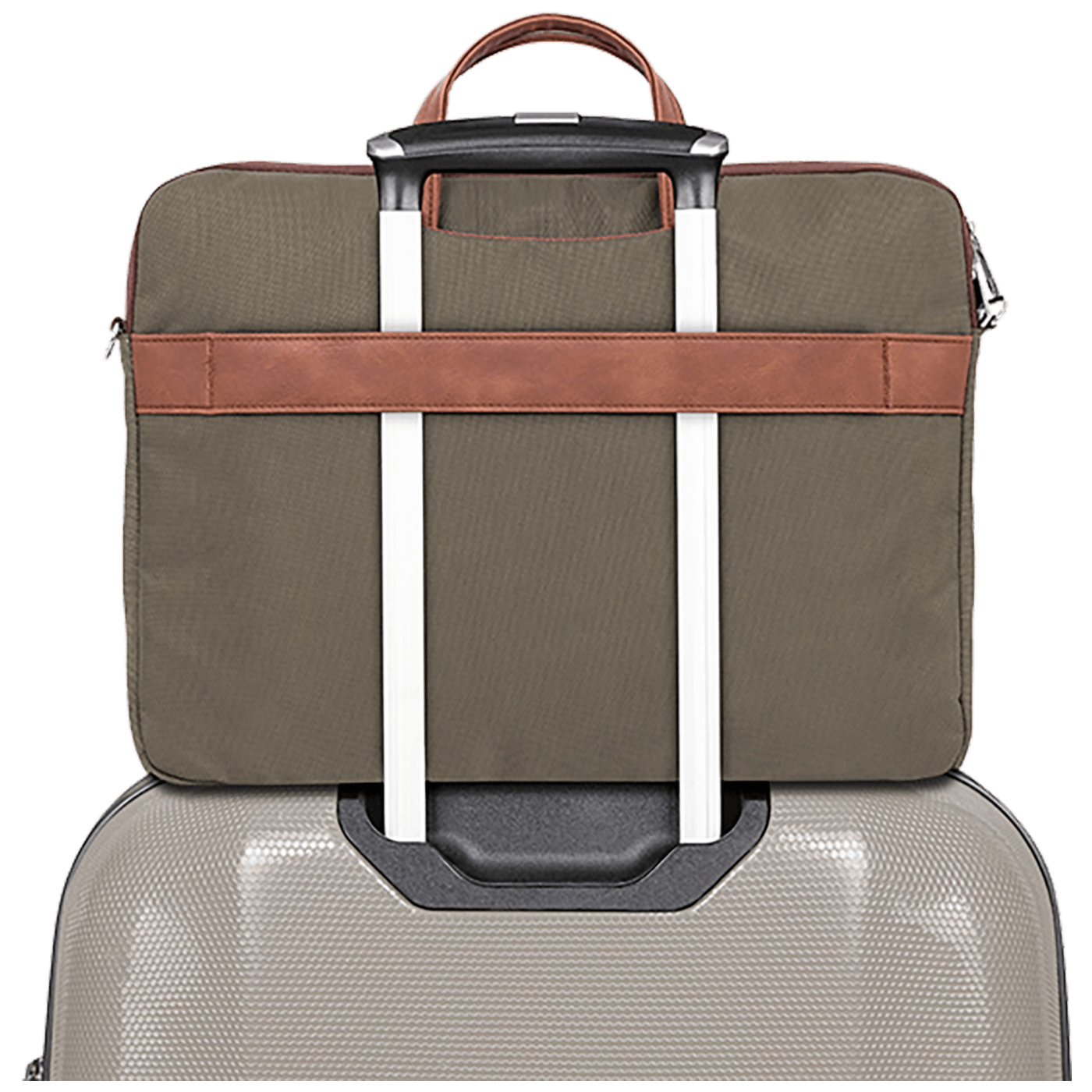 Tracer Torba za laptop 15,6", eko koža, Green PU - NOTEBOOK BAG - GREEN PU