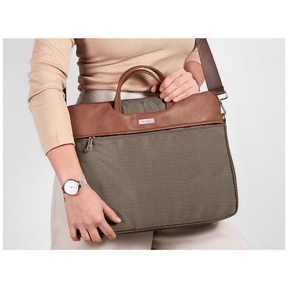 Tracer Torba za laptop 15,6", eko koža, Green PU - NOTEBOOK BAG - GREEN PU