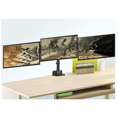 Maclean Stolni nosač za 3 LCD monitor, 17 "- 27", 2 x USB3.0 port - MC-811