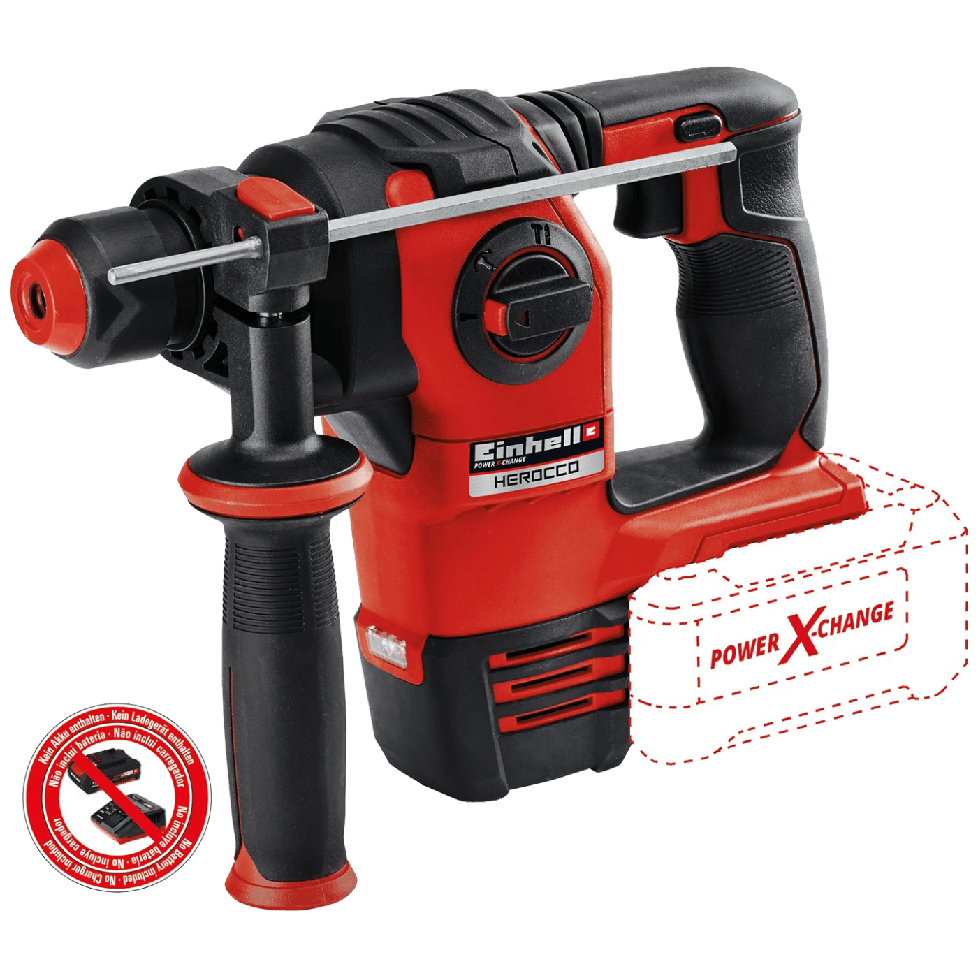 Einhell Aku čekić bušilica, bez baterije - PXC Aku BRUSHLESS HEROCCO-Solo