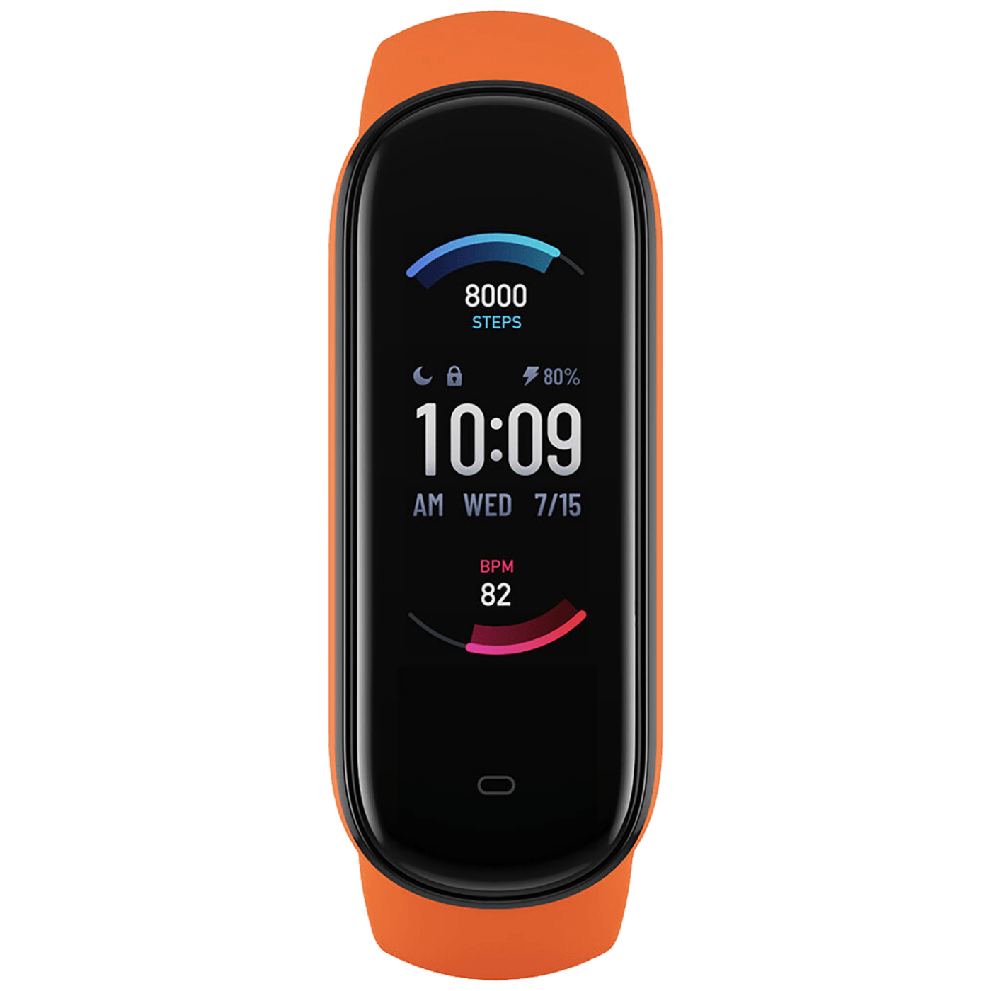Xiaomi SAT pametni, fitness, AMOLED 1,1", vodootporan 5 ATM - Mi Band 5 Orange