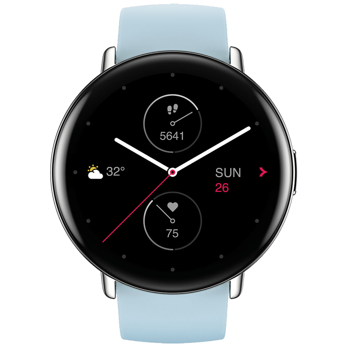 Amazfit SAT pametni, 1.28" AMOLED, vodootporan 5ATM,BT - Zepp E (round) Blue