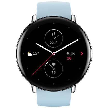 Amazfit SAT pametni, 1.28" AMOLED, vodootporan 5ATM,BT - Zepp E (round) Blue