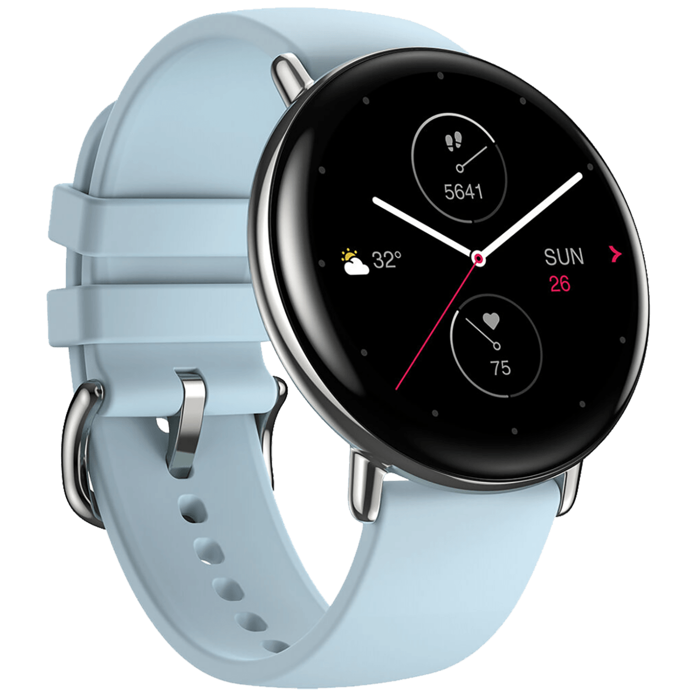 Amazfit SAT pametni, 1.28" AMOLED, vodootporan 5ATM,BT - Zepp E (round) Blue