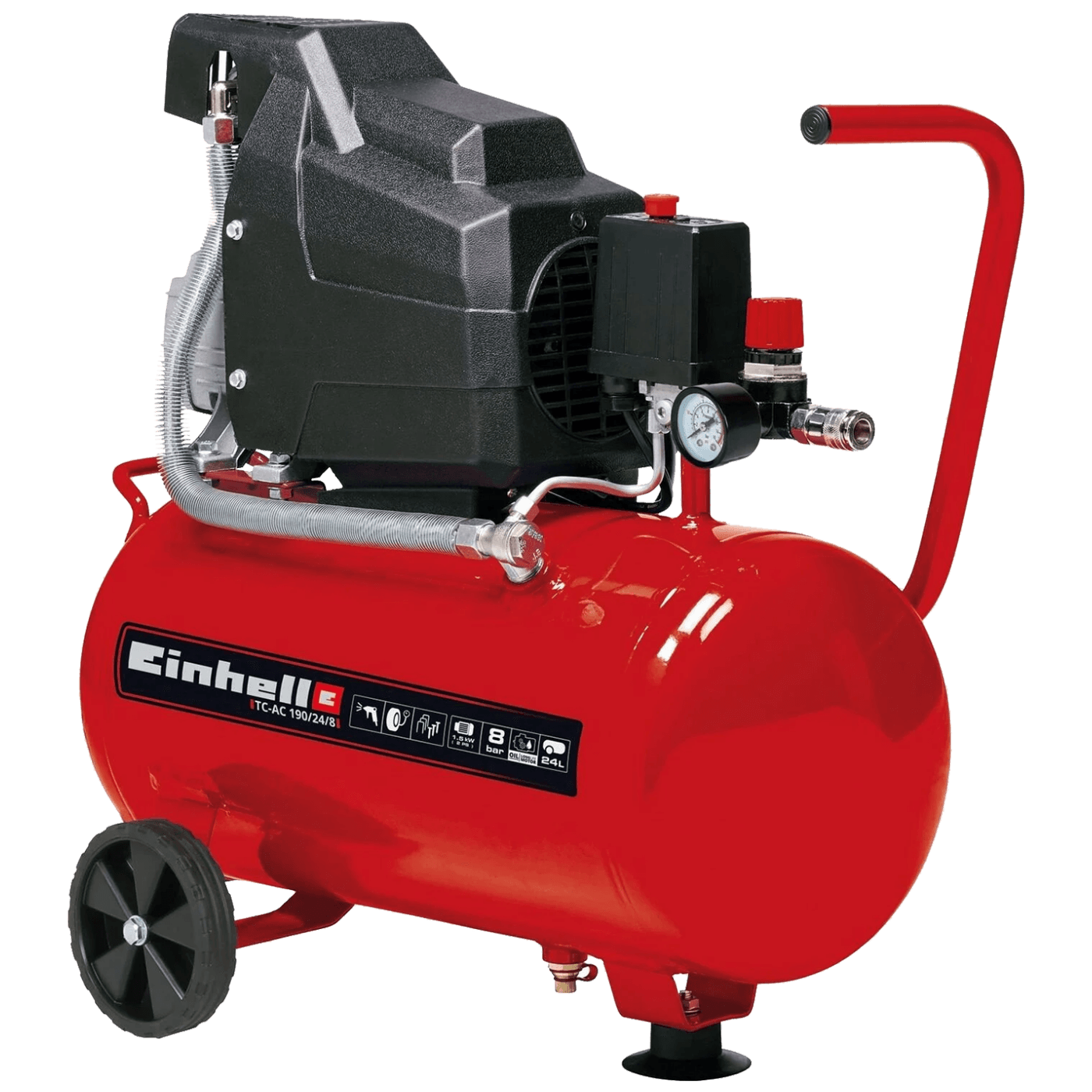 Einhell Zračni kompresor, 1500 W - TC-AC 190/24/8