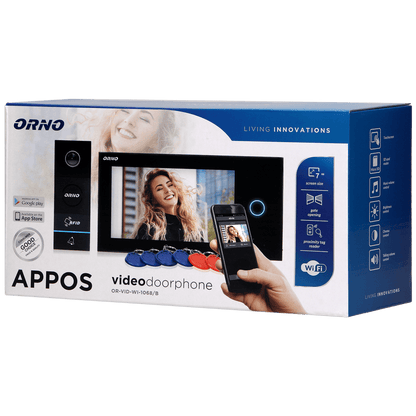 Orno Video interfon 7", set, Appos - OR-VID-WI-1068/B