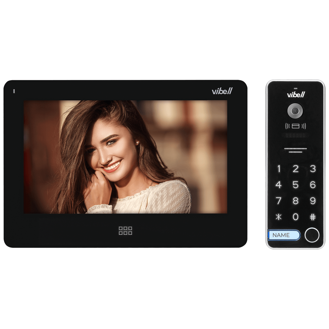 Vibell Video interfon 7", Tauri Memo, set - OR-VID-EX-1062/B