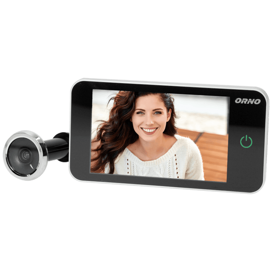 Orno Digitalna špijunka za ulazna vrata, 4" LCD - OR-WIZ-1107