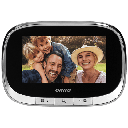 Orno Digitalna špijunka za ulazna vrata, 4.3", LCD - OR-WIZ-1108