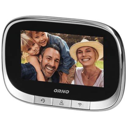 Orno Digitalna špijunka za ulazna vrata, 4.3", LCD, WiFi - OR-WIZ-1109