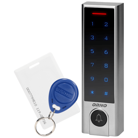 Orno Tastatura sa RFID karticom,Tag reader,zvono,Bluetooth,IP68 - OR-ZS-824