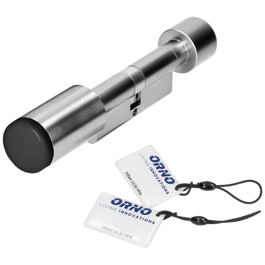 Orno Pametni cilindar sa duplom ručkom,RFID/Tag ,Bluetooth, 40mm - OR-ZS-852