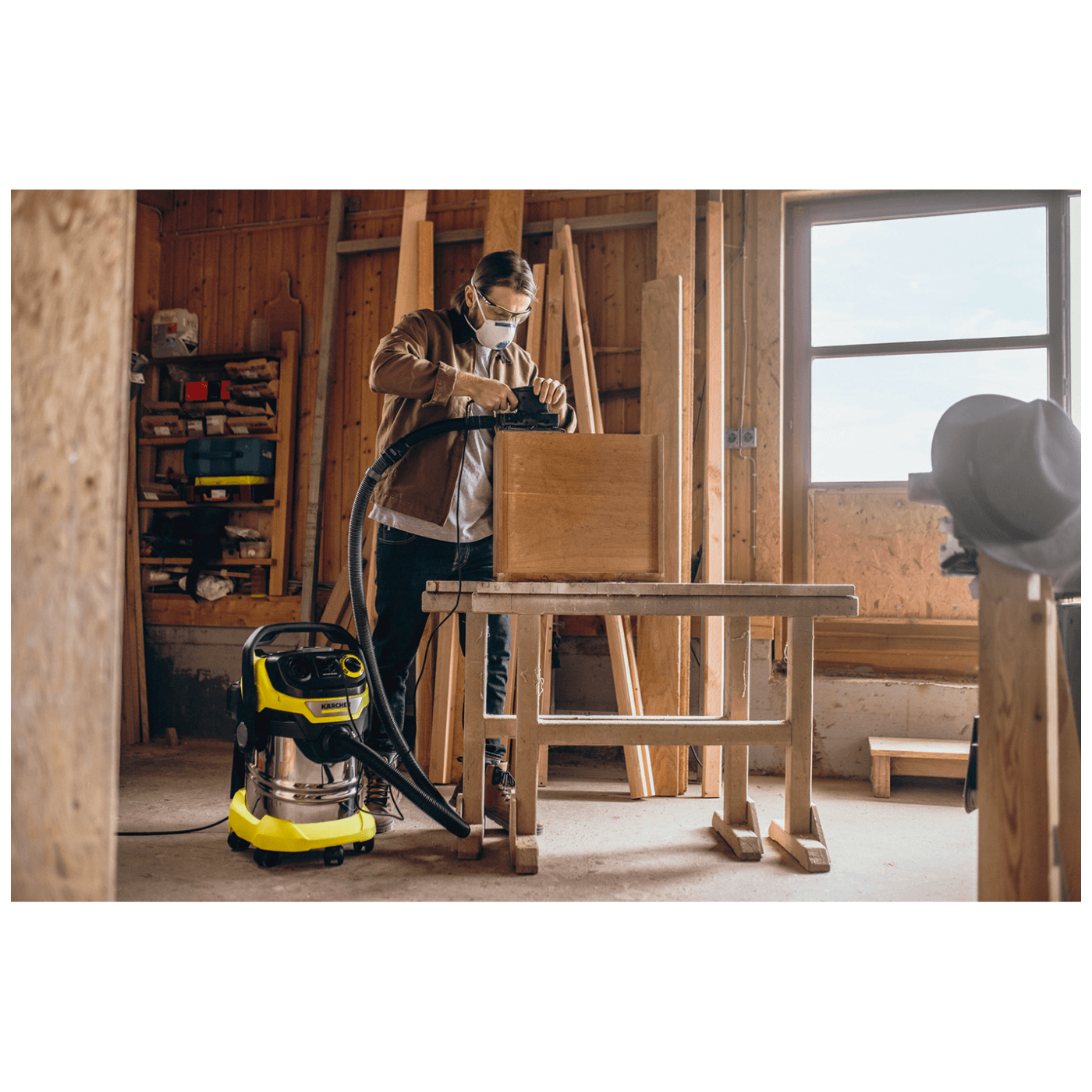 Karcher Usisavač za mokro/suho usisavanje, 1100 W, spremnik 25 lit. - WD 5 P S