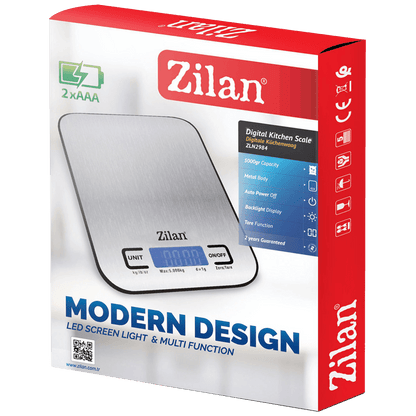 Zilan Vaga kuhinjska, do 5 kg., INOX - ZLN2984