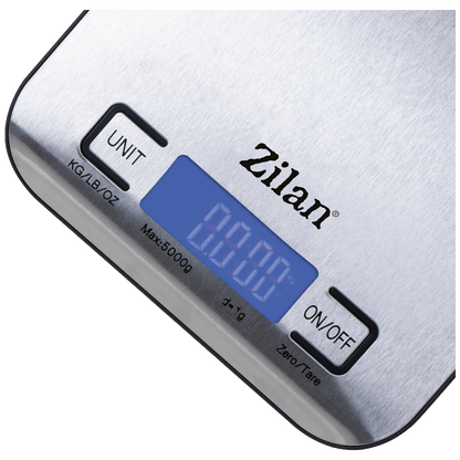 Zilan Vaga kuhinjska, do 5 kg., INOX - ZLN2984