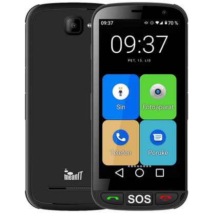 MeanIT Smartphone 5", Dual SIM, Quad Core, RAM 2GB, 2 Mpixel - Start S5
