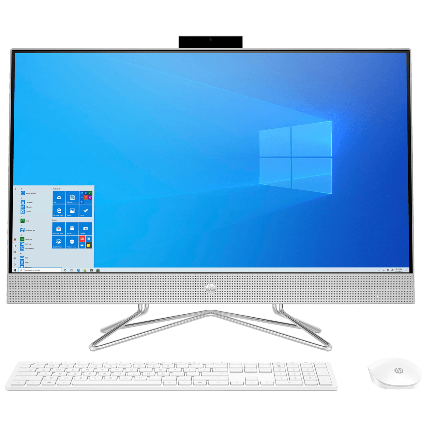 HP Desktop AiO, AMD Ryzen 5 4500U, 16GB DDR4, SSD 512GB, 27" - HP 27-dp0122nw; 4P783EA