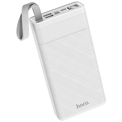 hoco. Punjač prijenosni sa lampom, Hoco j73, 30000mAh, 2A / 2A - J73 Powerful, White