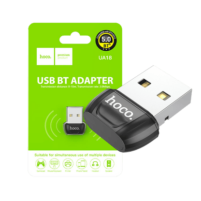 hoco. Adapter USB to Bluetooth v5.0, UA18