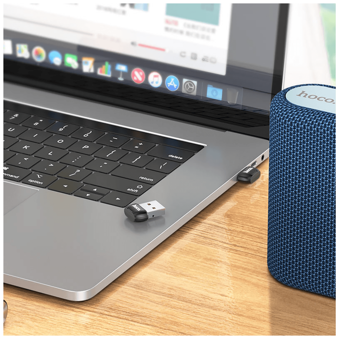 hoco. Adapter USB to Bluetooth v5.0, UA18