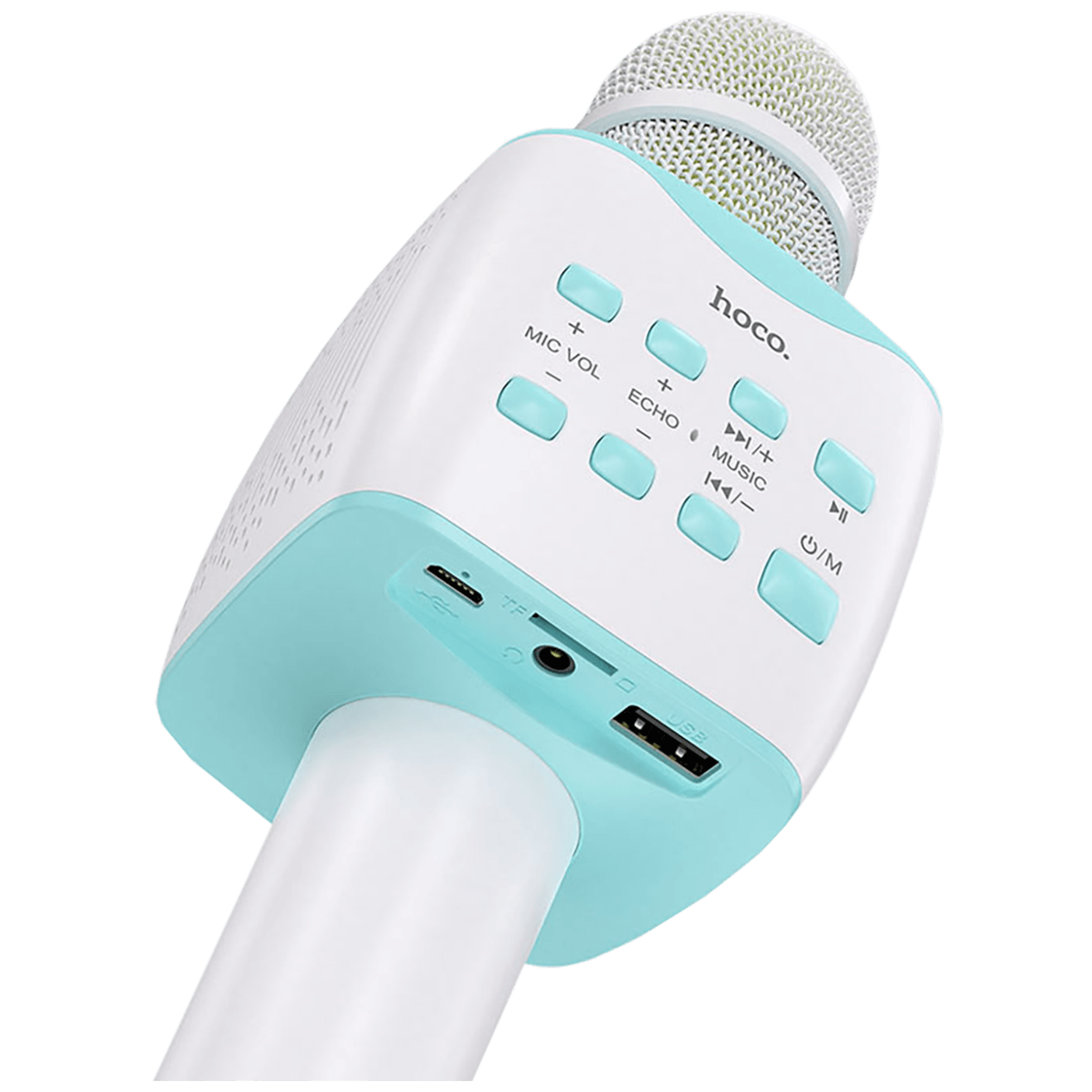 hoco. Mikrofon, bežični, BK5, Karaoke, 1200mAh - BK5 Cantando, Blue