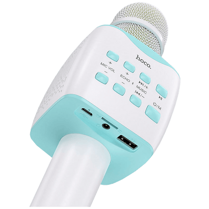 hoco. Mikrofon, bežični, BK5, Karaoke, 1200mAh - BK5 Cantando, Blue