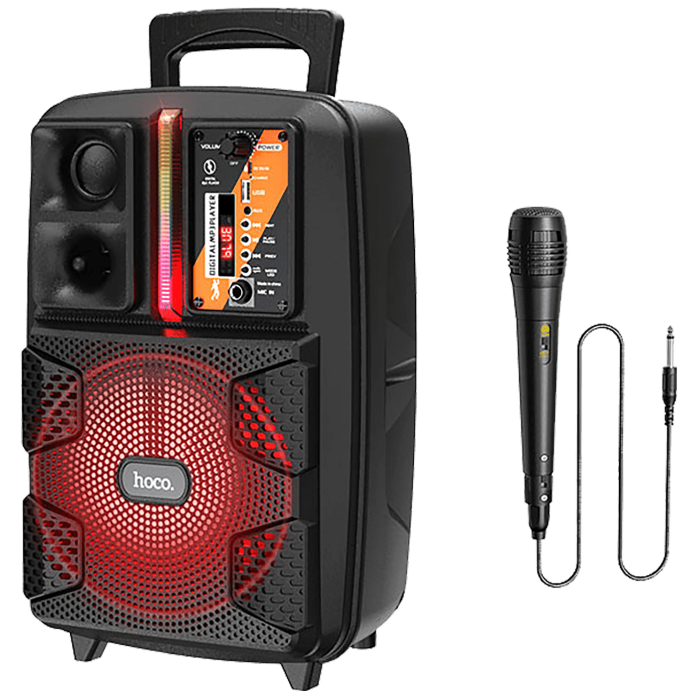 hoco. Zvučnik bežični sa mikrofonom, Bluetooth, 10 W, FM,USB,AUX - BS37 Dancer